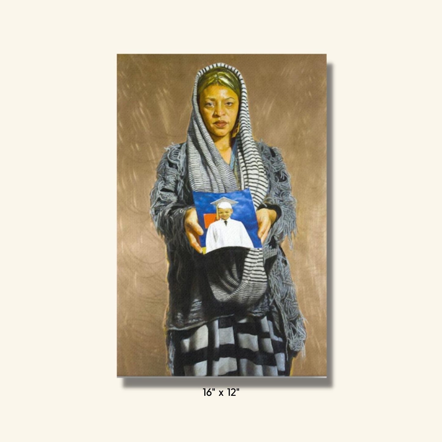 "Mom Says I'm Her Sun" Canvas Print