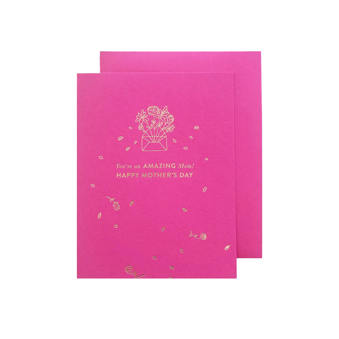 Amazing Mom Greeting Card