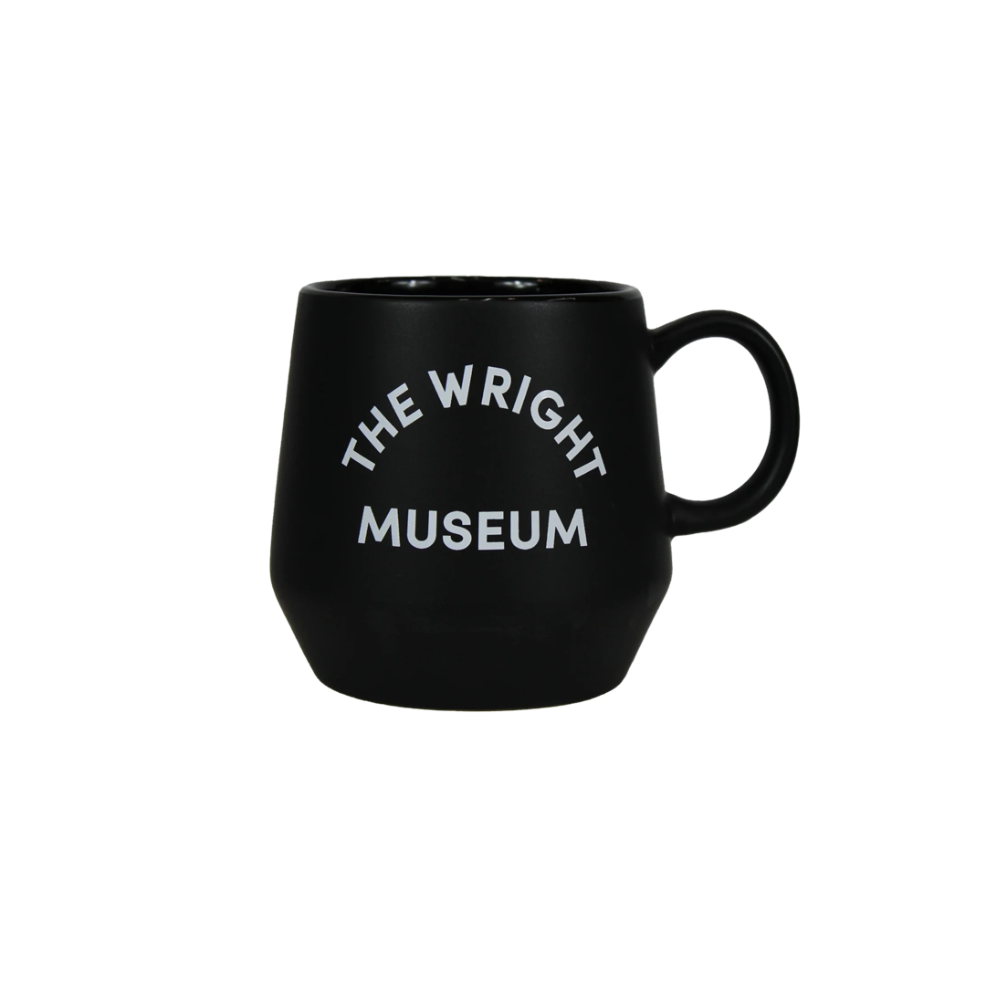 Legacy Dome Mug  in black and white.