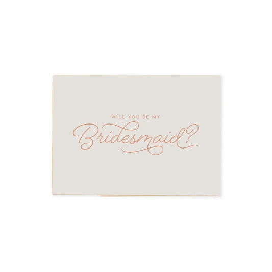 Be My Bridesmaid Greeting Card