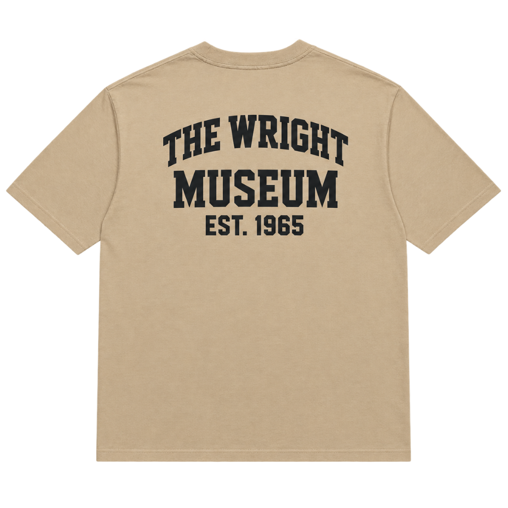 Dr. Wright Crown & Legacy T-Shirt (Tan)
