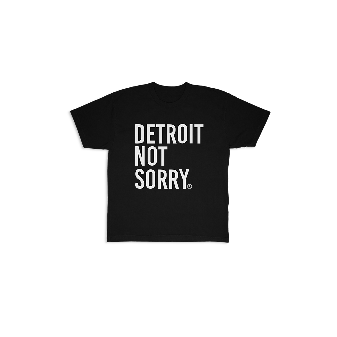 Detroit Not Sorry Shirt