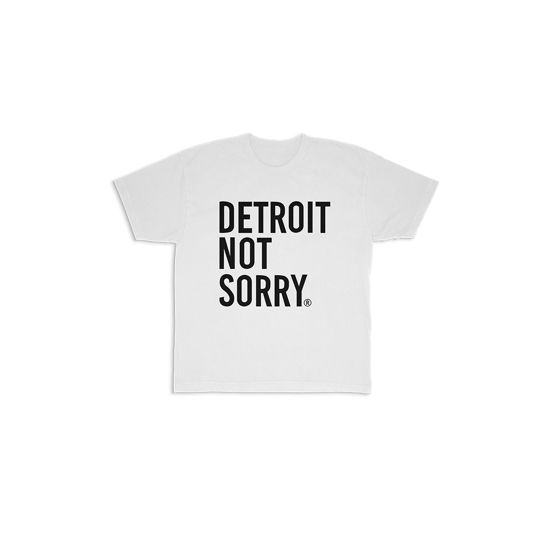 Detroit Not Sorry Shirt