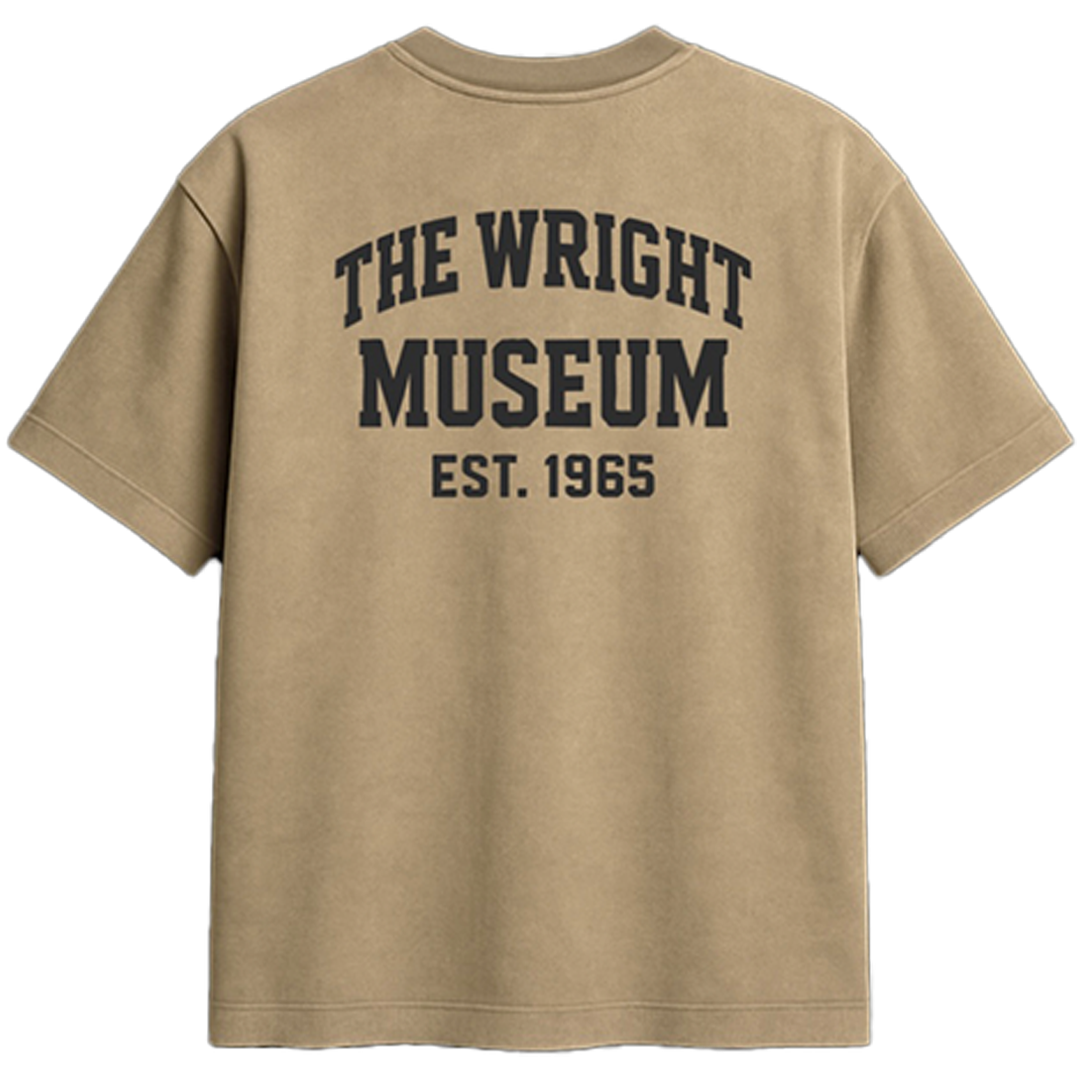 Dr. Wright Crown & Legacy T-Shirt (Tan)
