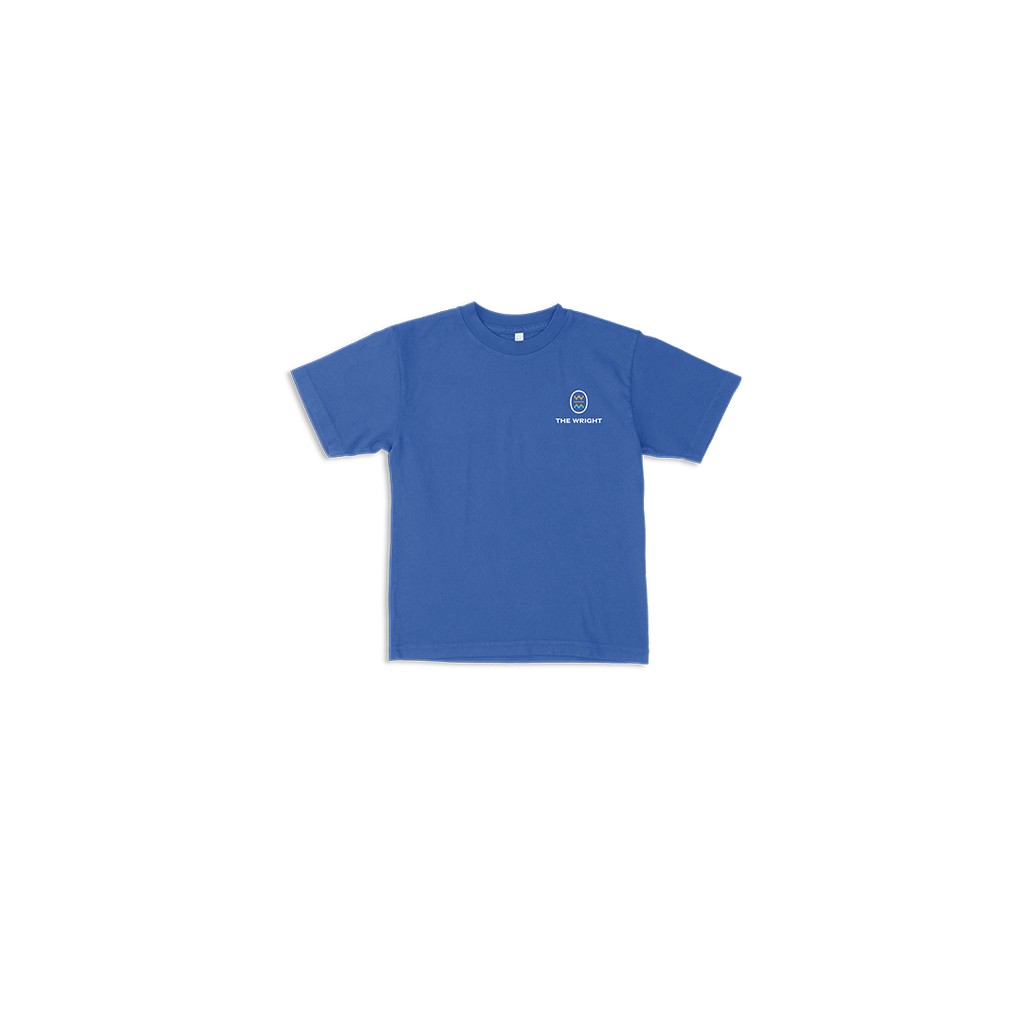 The Wright Logo Toddler Shirt (Blue)*
