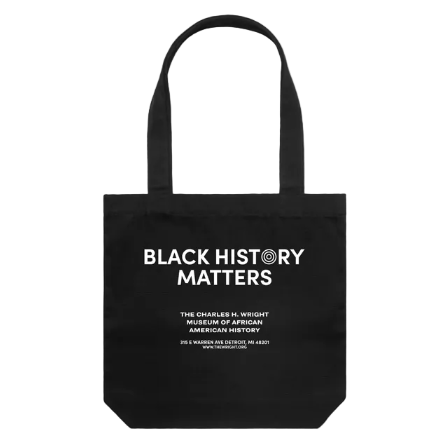 Black History Matters Tote (Black) *