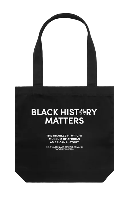Black History Matters Tote (Black) *