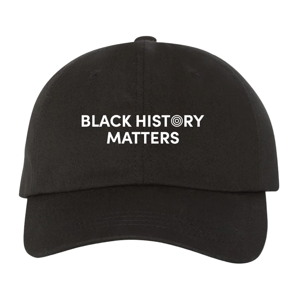 Black History Matters Hat (Black)*