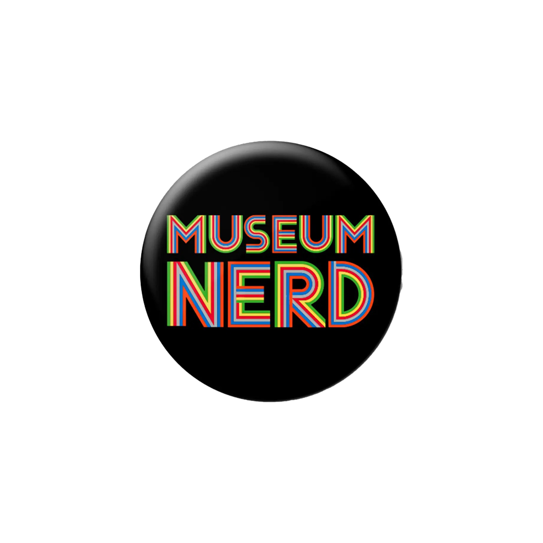 Museum Nerd Button