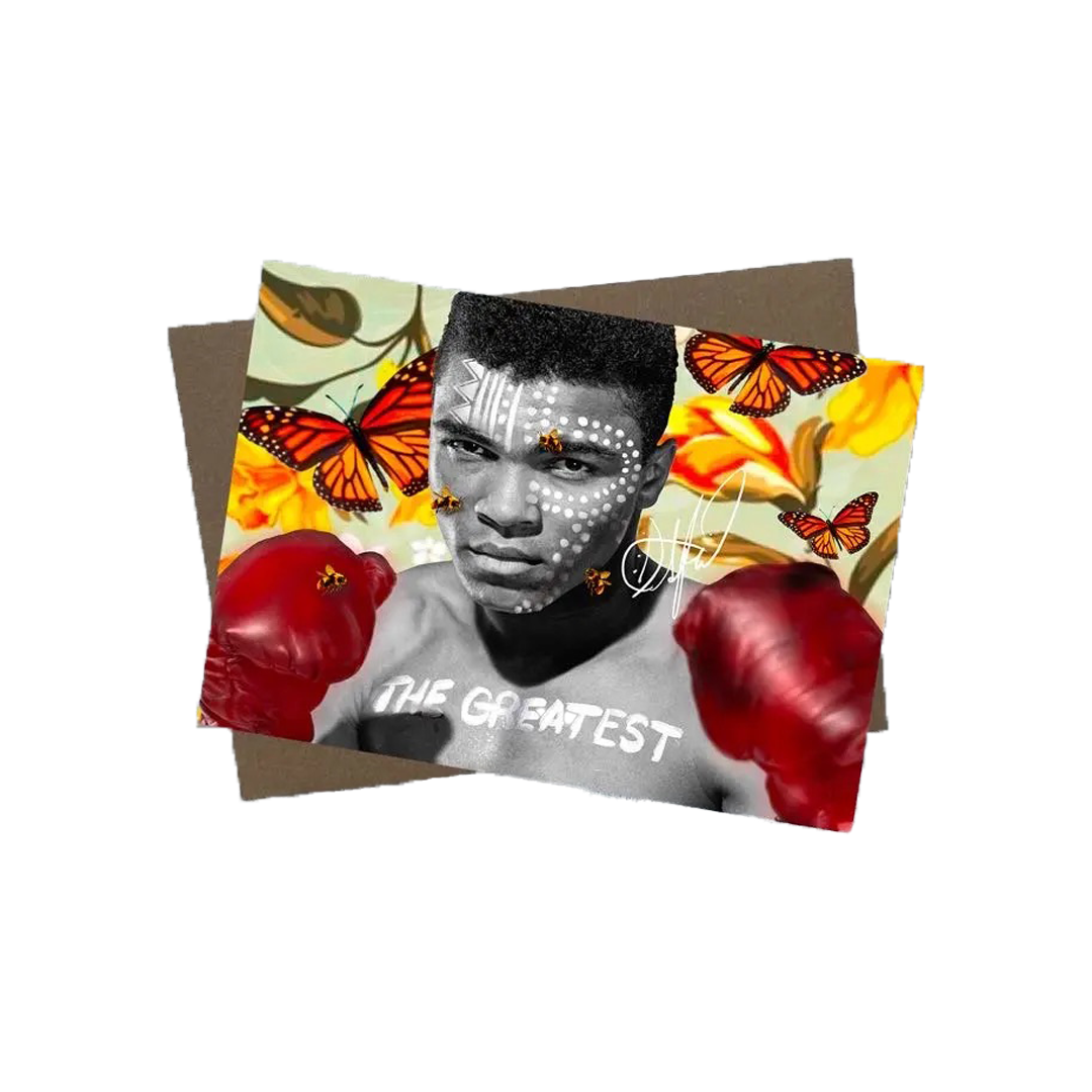 The Greatest Muhammad Ali Greeting Card