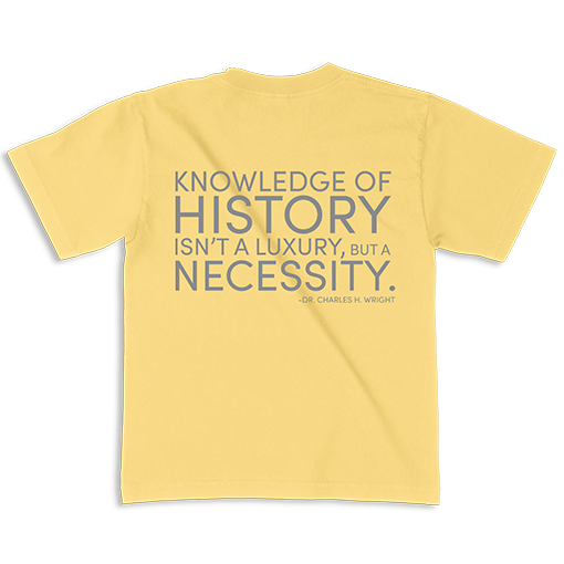 Dr. Wright Quote Kids T-shirt (Yellow)*