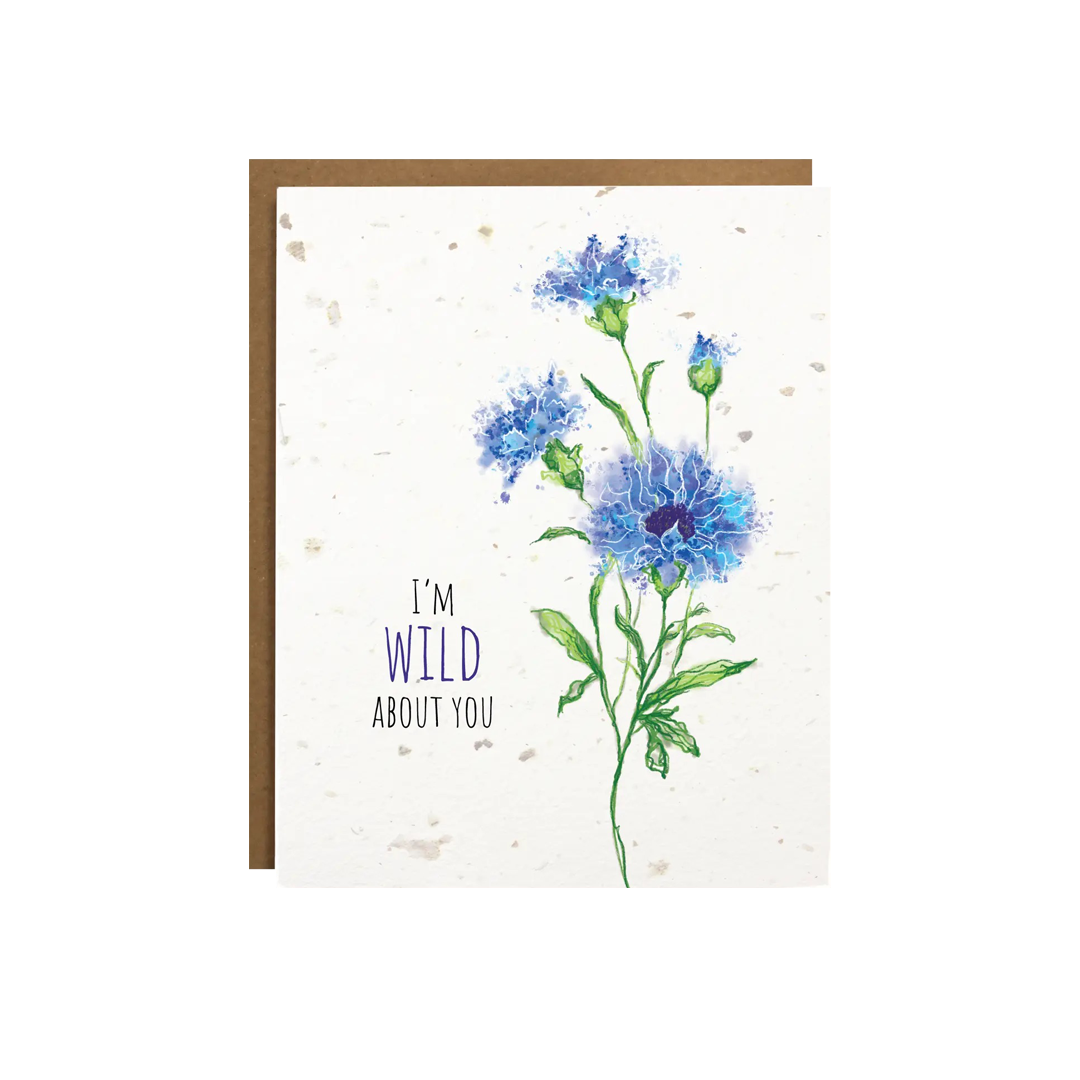I'm Wild About You Greeting Card