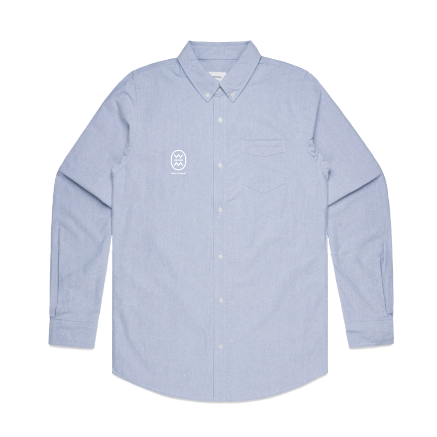 The Wright Logo Oxford (Blue)*