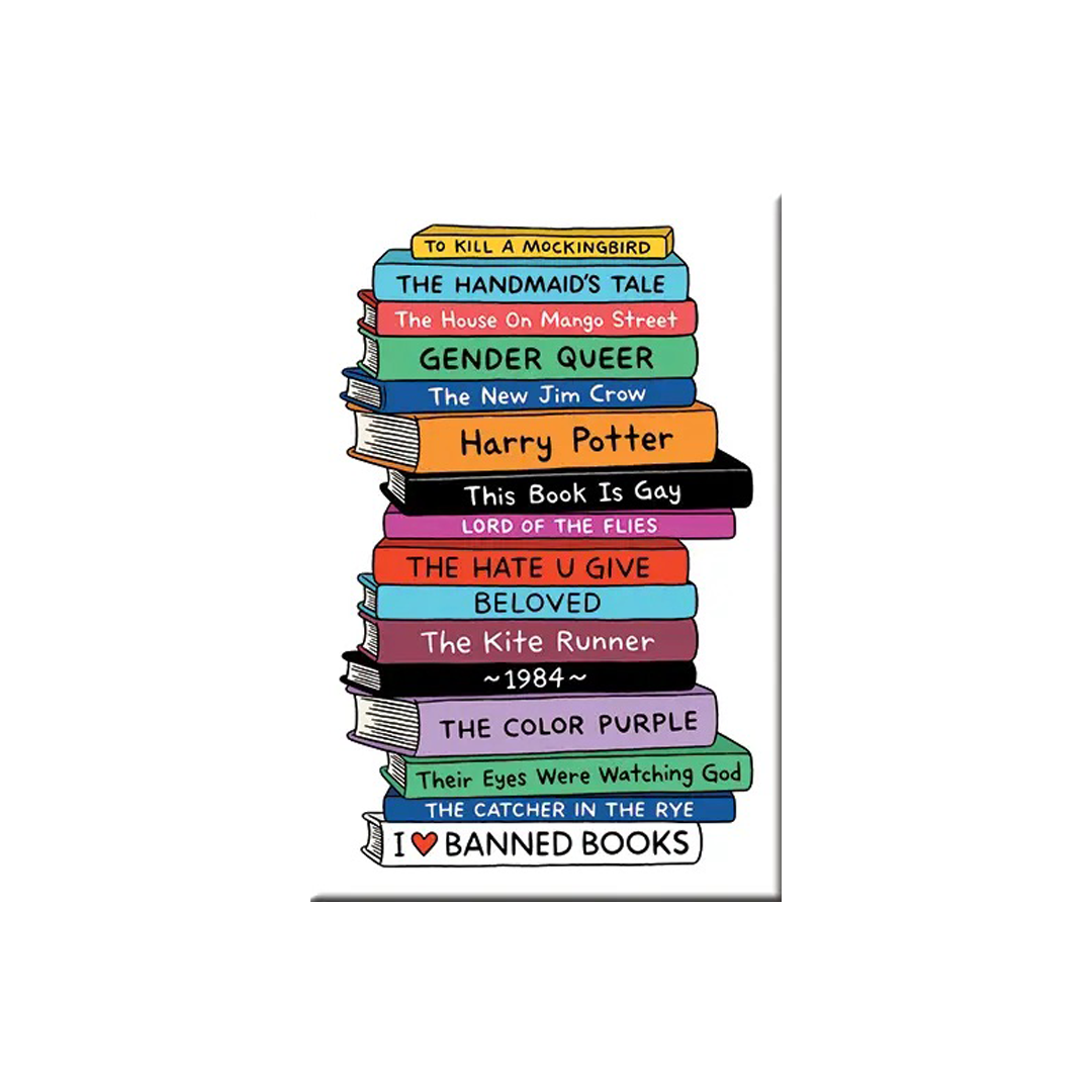 Banned Book Magnet