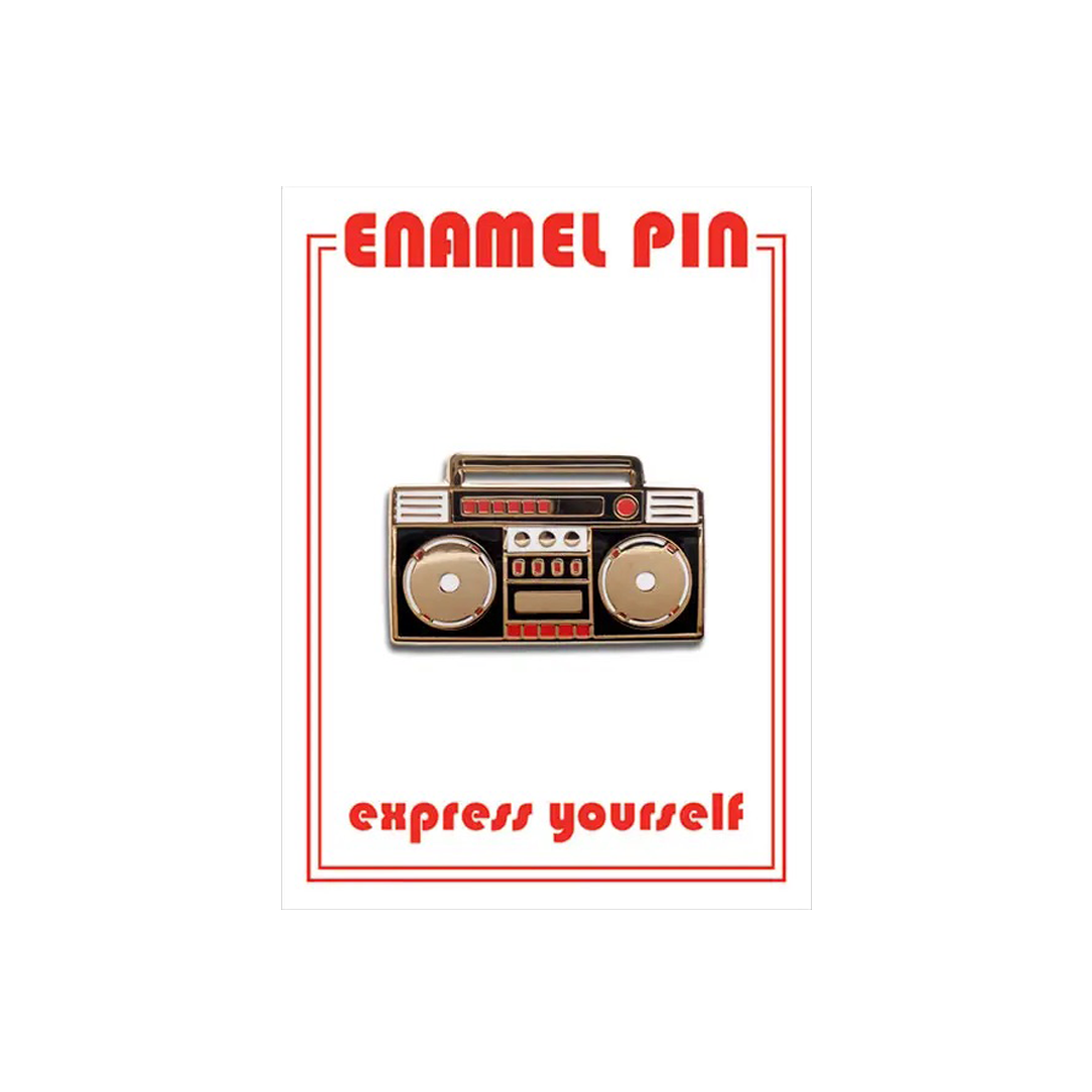 Boombox Pin