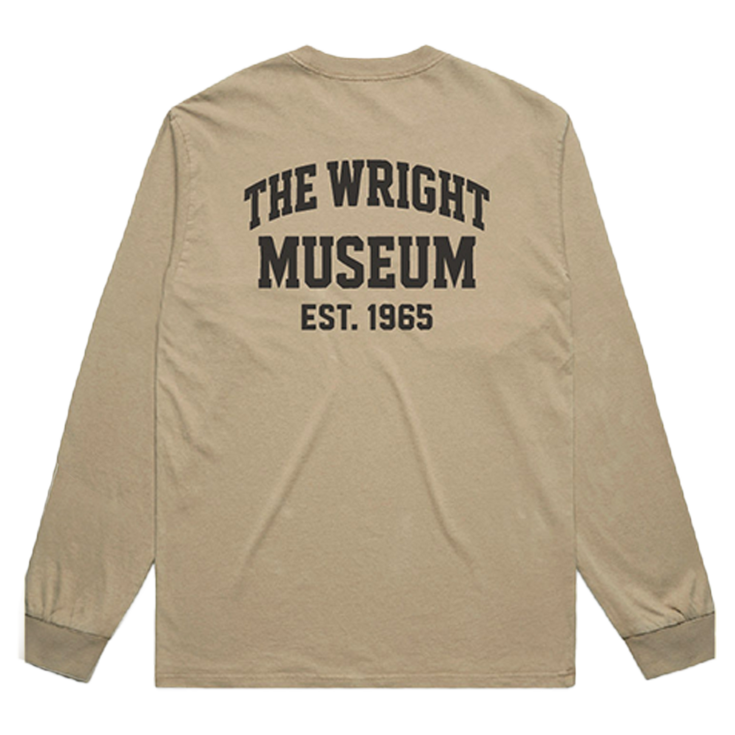 Dr. Wright Crown & Legacy Longsleeve T-Shirt (Tan)*