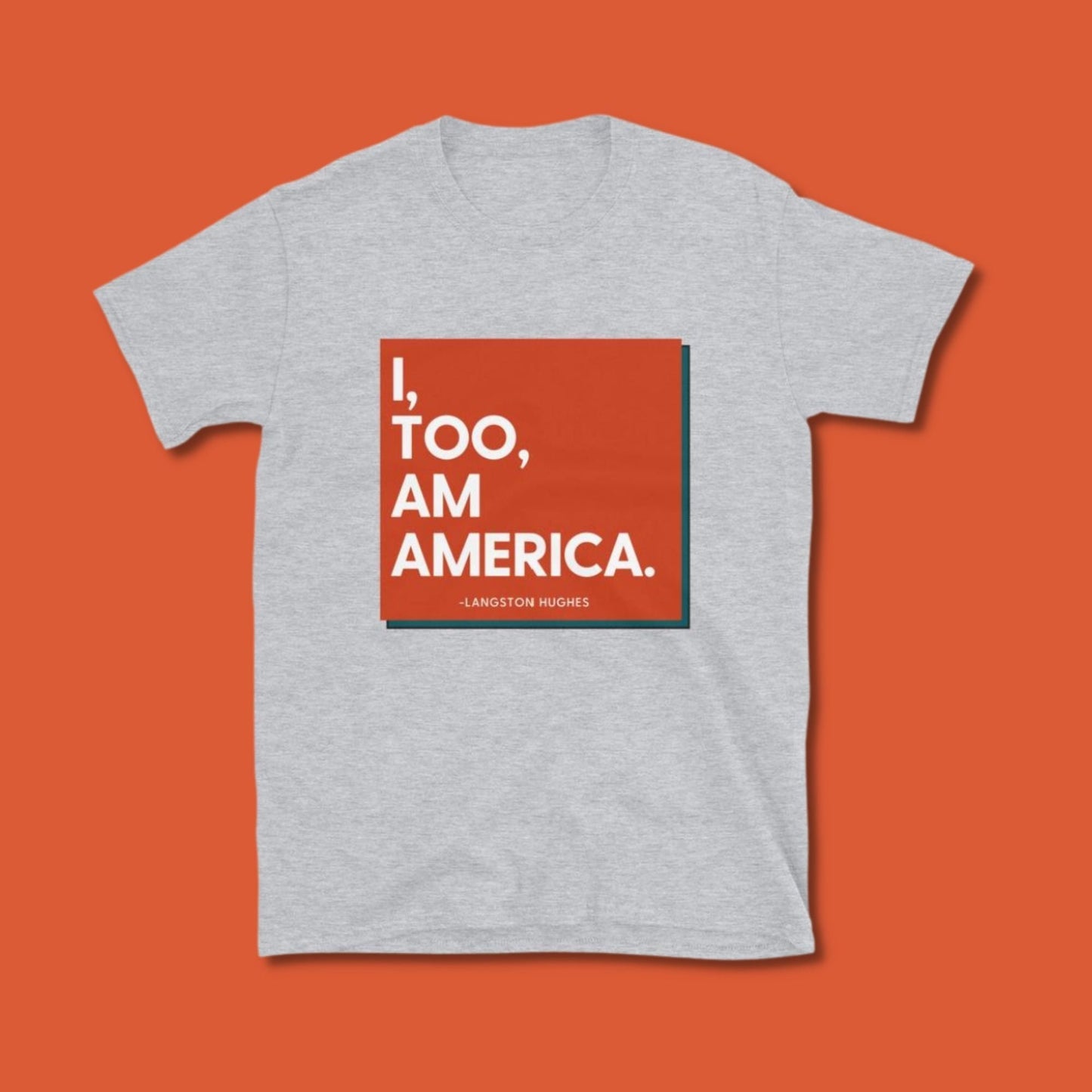Monthly Subscription | Message T-Shirt - Langston Hughes