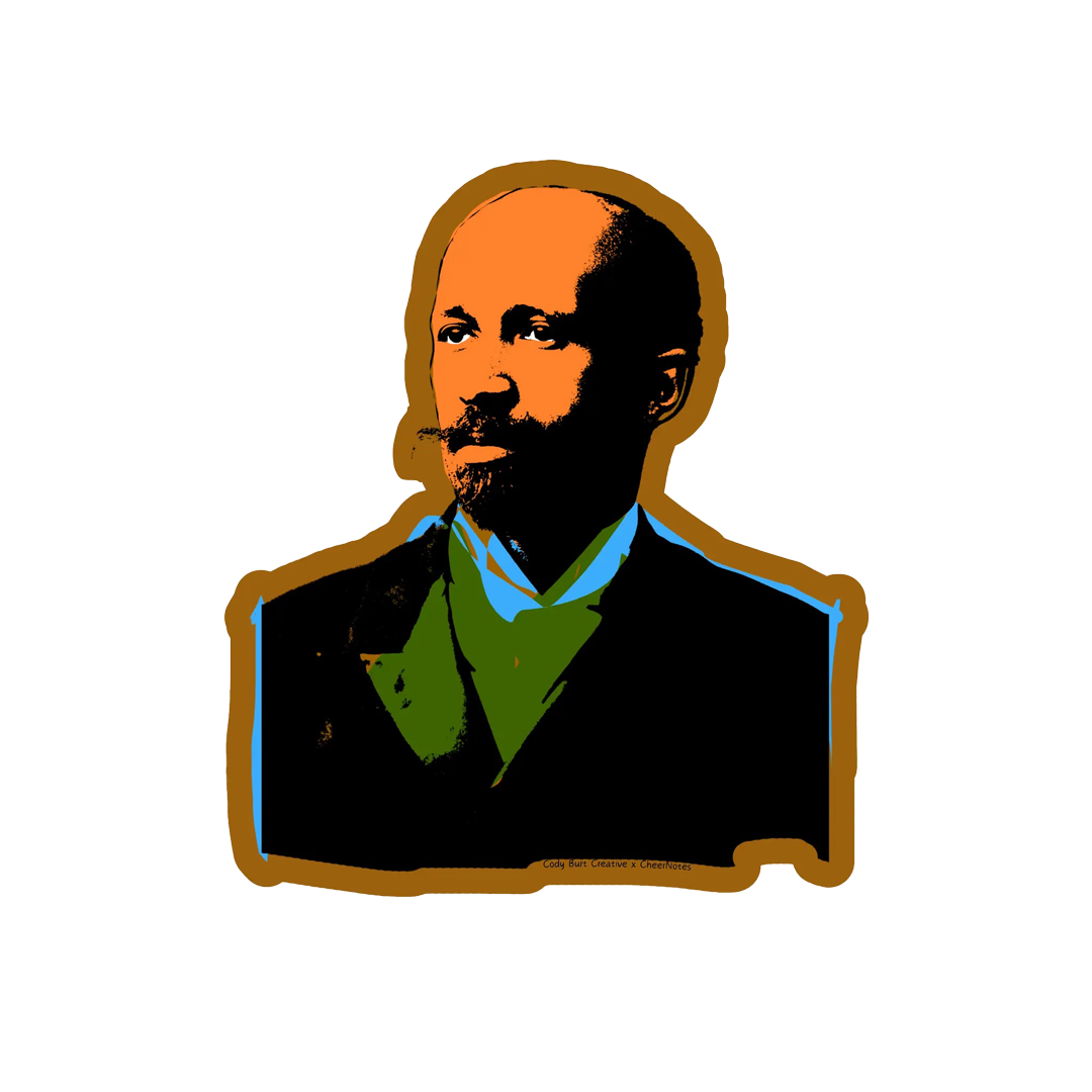 W.E.B. Du Bois History Sticker