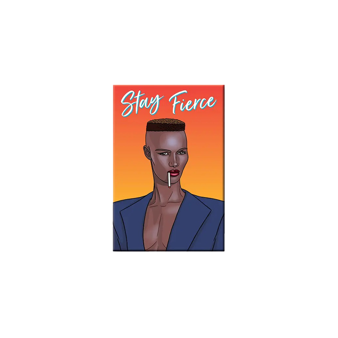 Grace Jones "Stay Fierce" Sticker