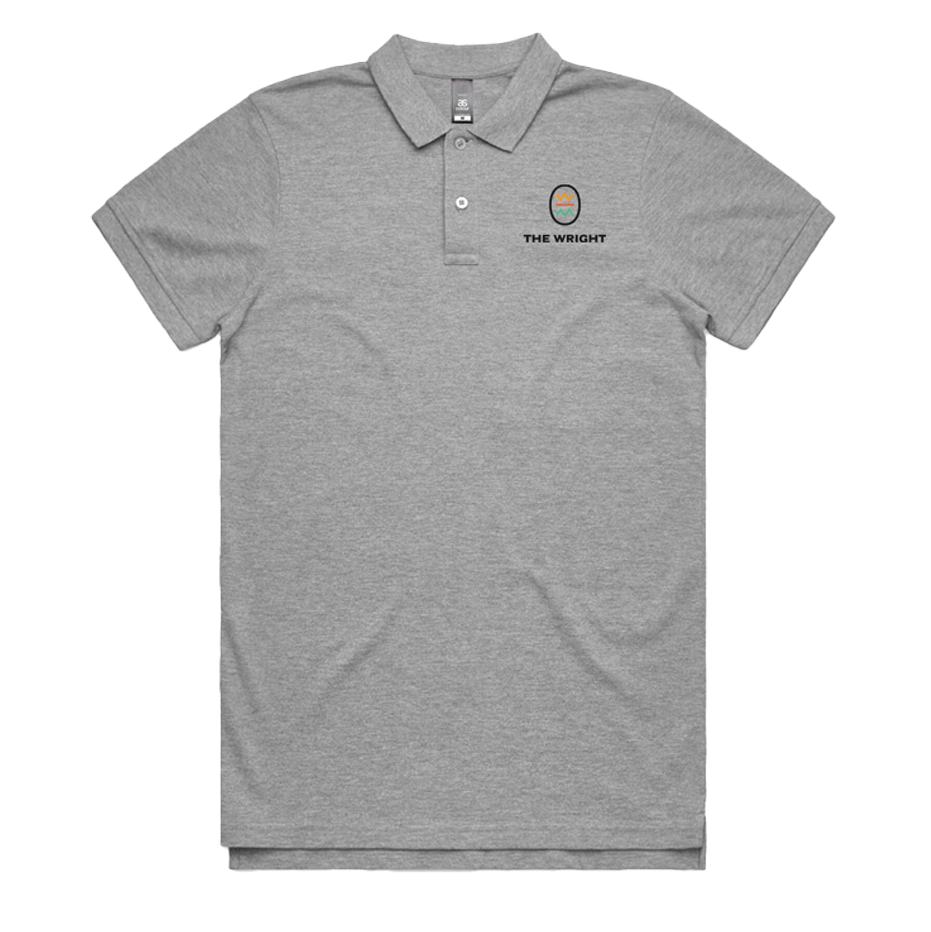 The Wright Logo Polo (Grey)*