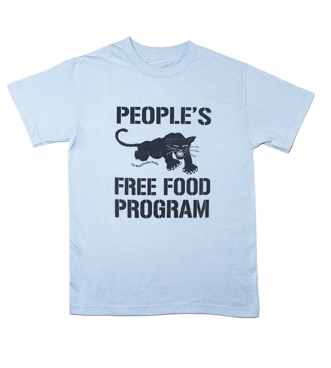 Free Food Program Shirt (Blue)*