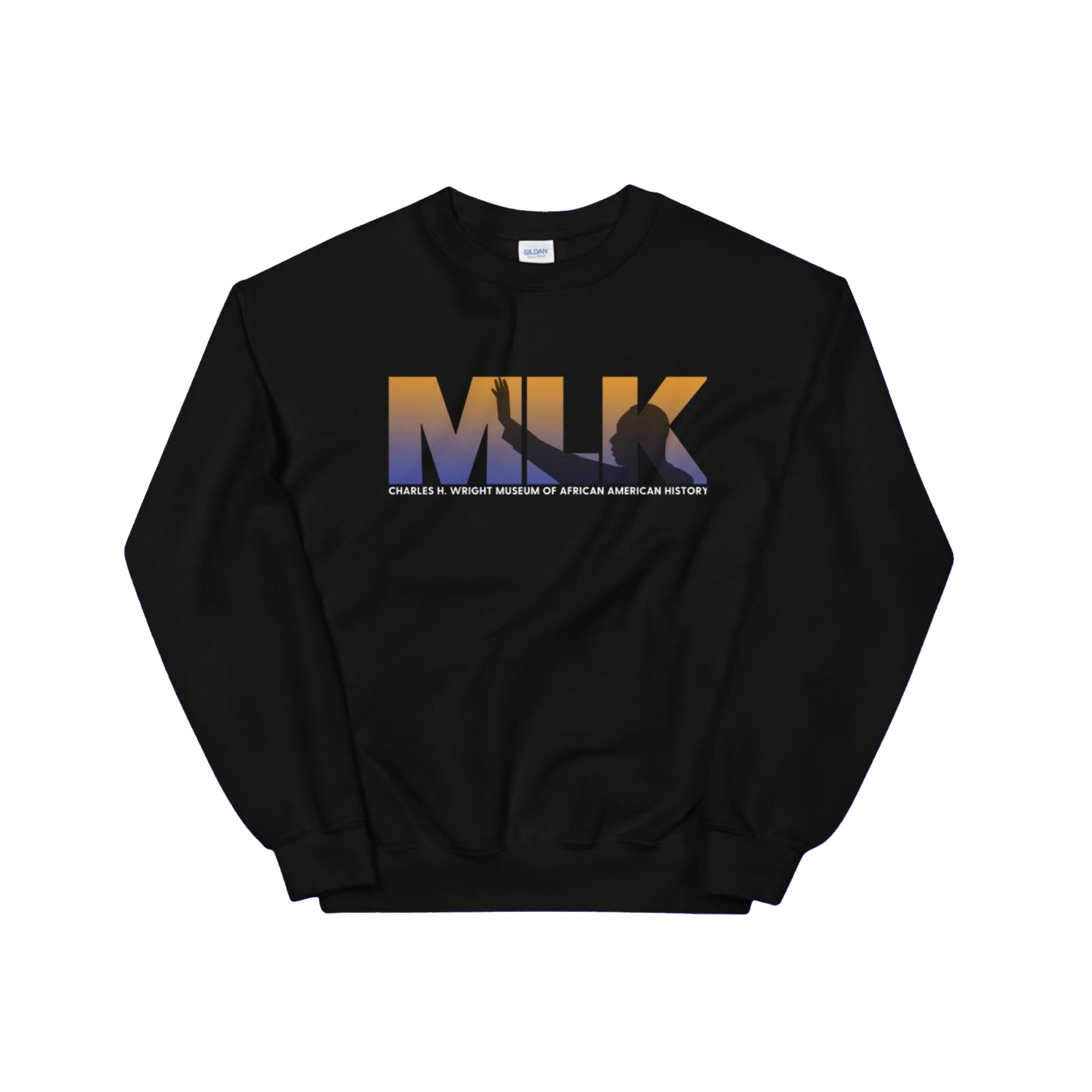 MLK in Blue Unisex Sweatshirt