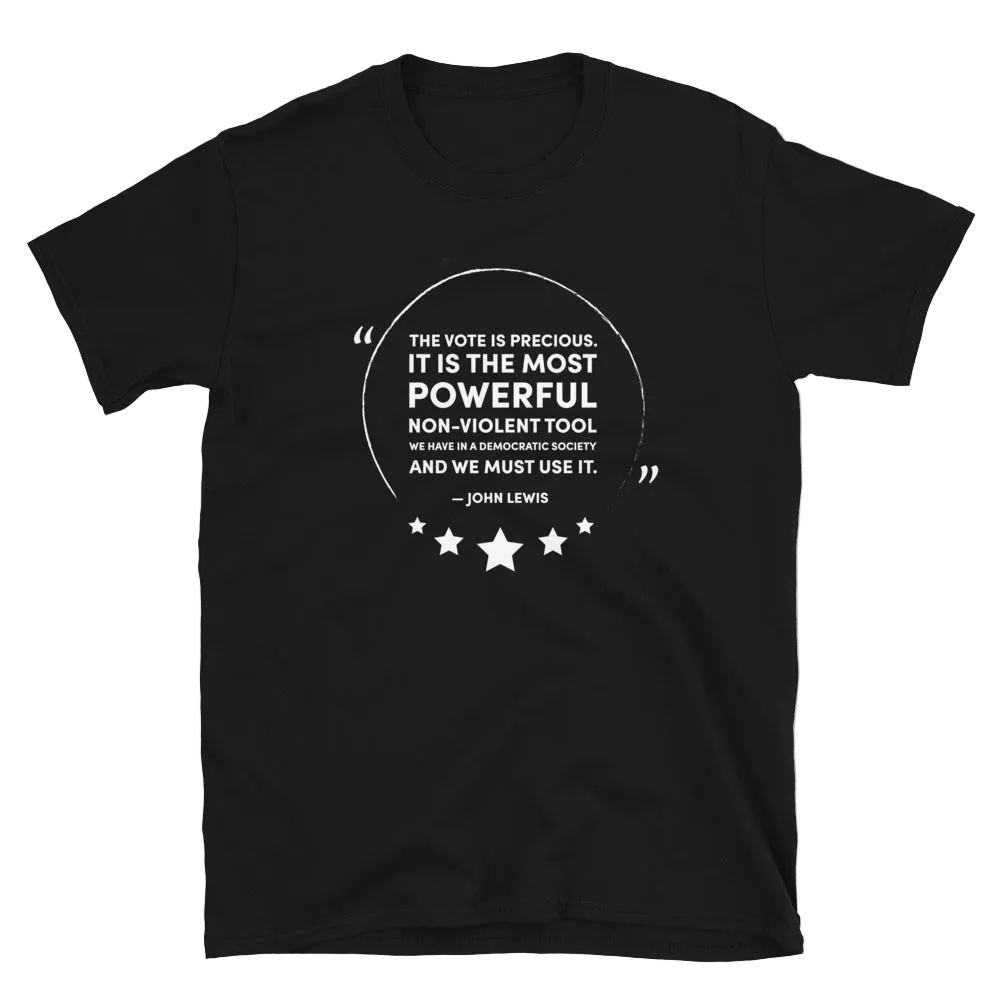 John Lewis "Vote" Quote T-shirt