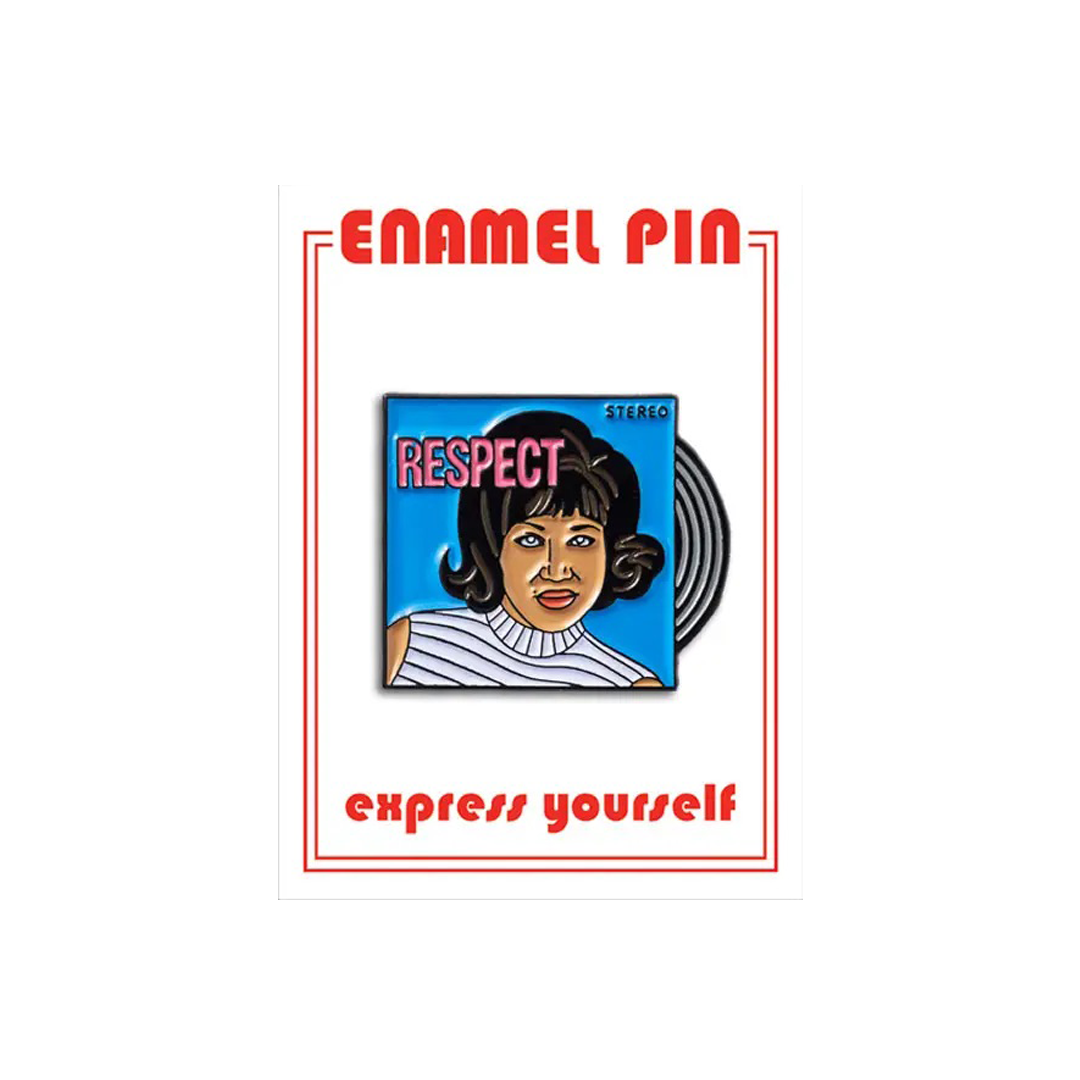 Aretha Franklin Respect Pin