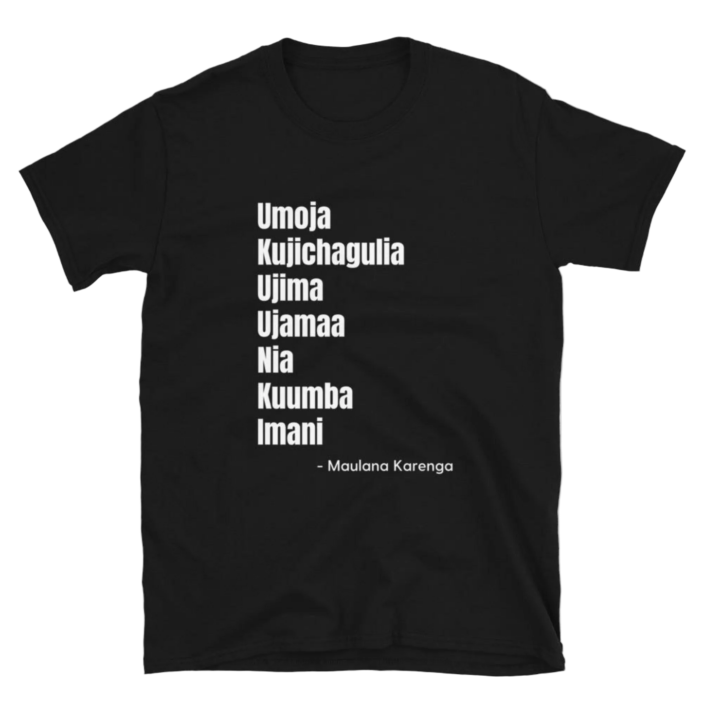 Kwanzaa 7 Principles T- shirt