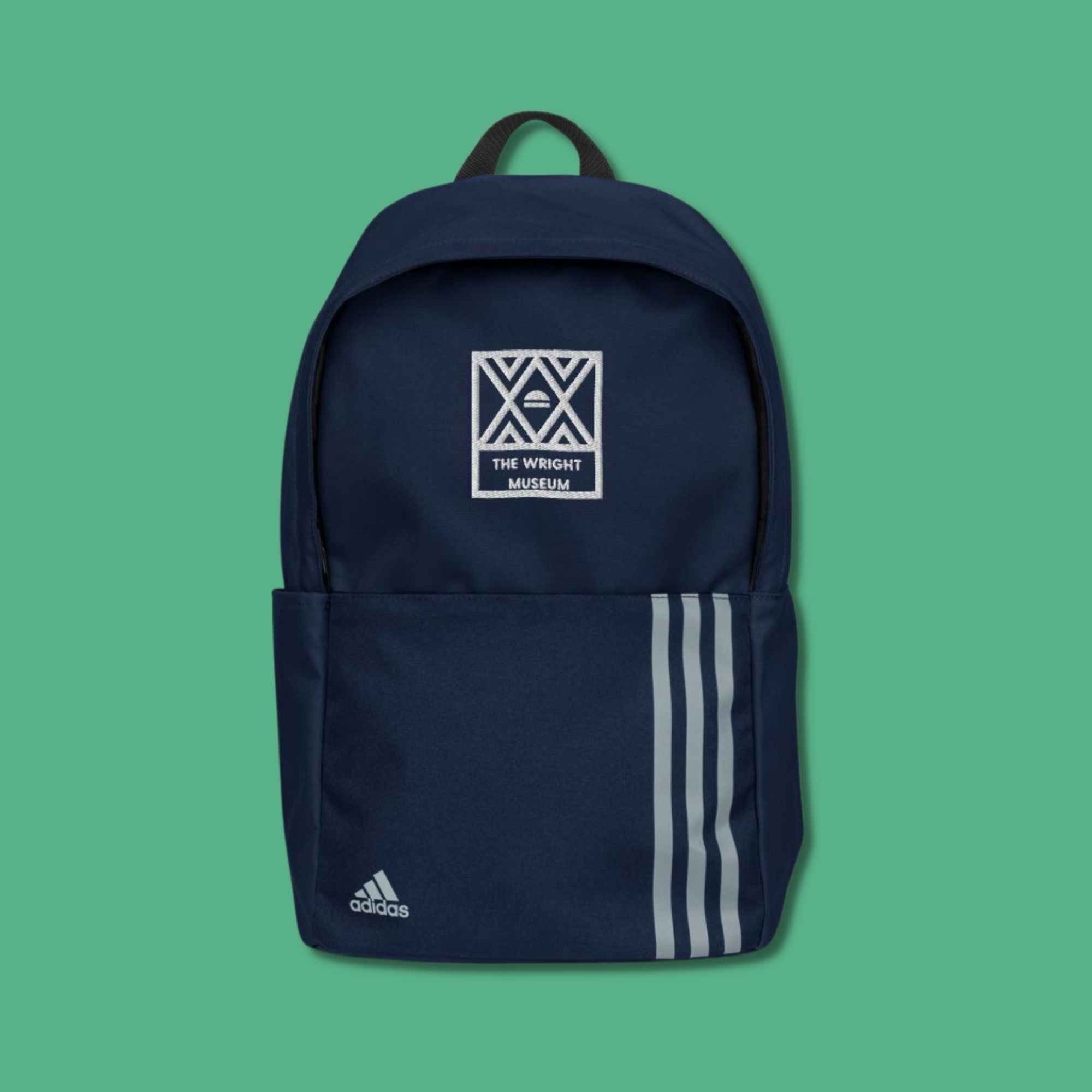 Wright Museum Embroidered Adidas Backpack Charles H. Wright Museum of African American History