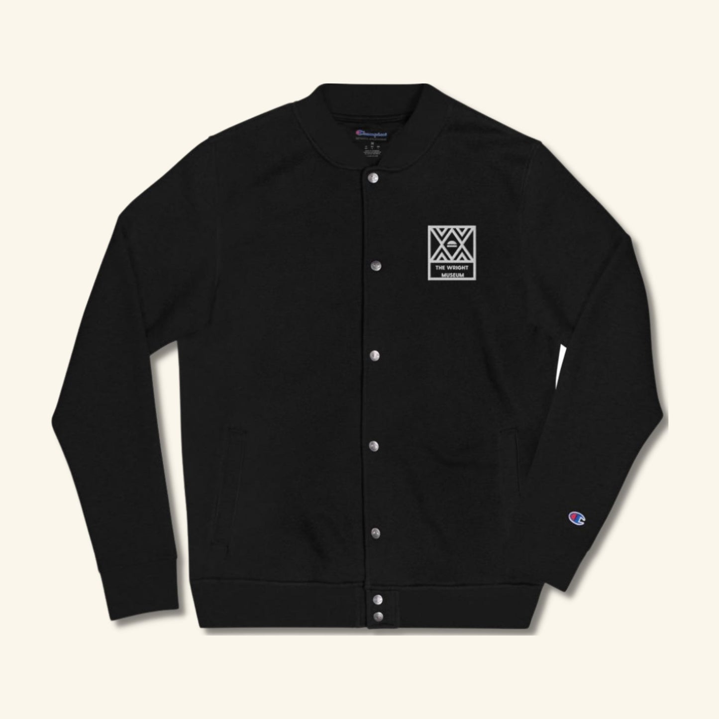 Wright Museum Embroidered Champion Bomber Jacket