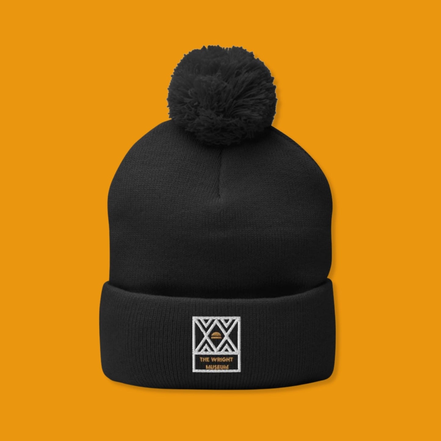 Wright Museum Pom-Pom Beanie