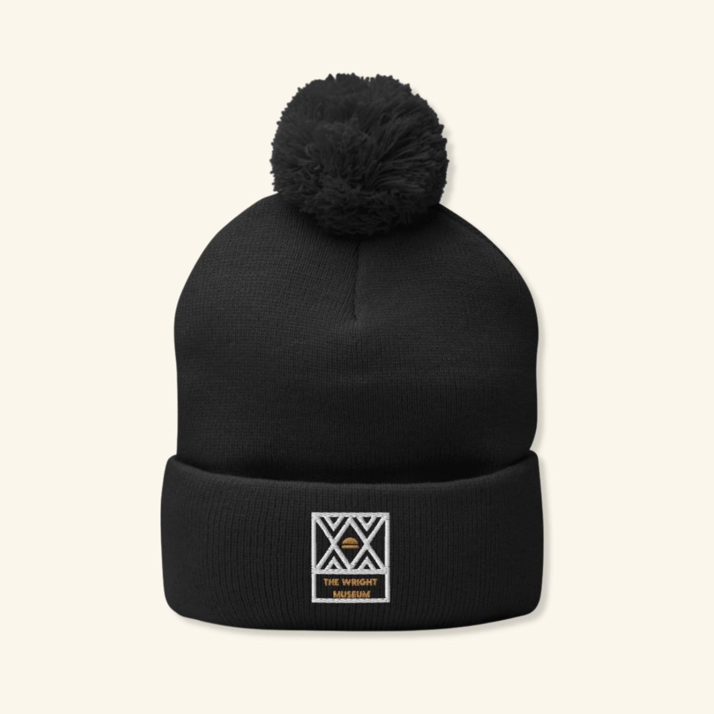 Wright Museum Pom-Pom Beanie