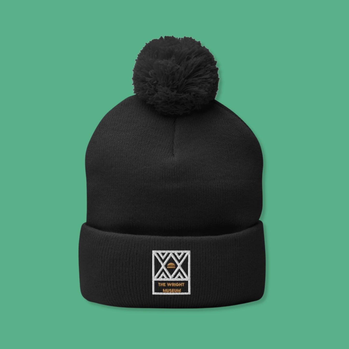 Wright Museum Pom-Pom Beanie