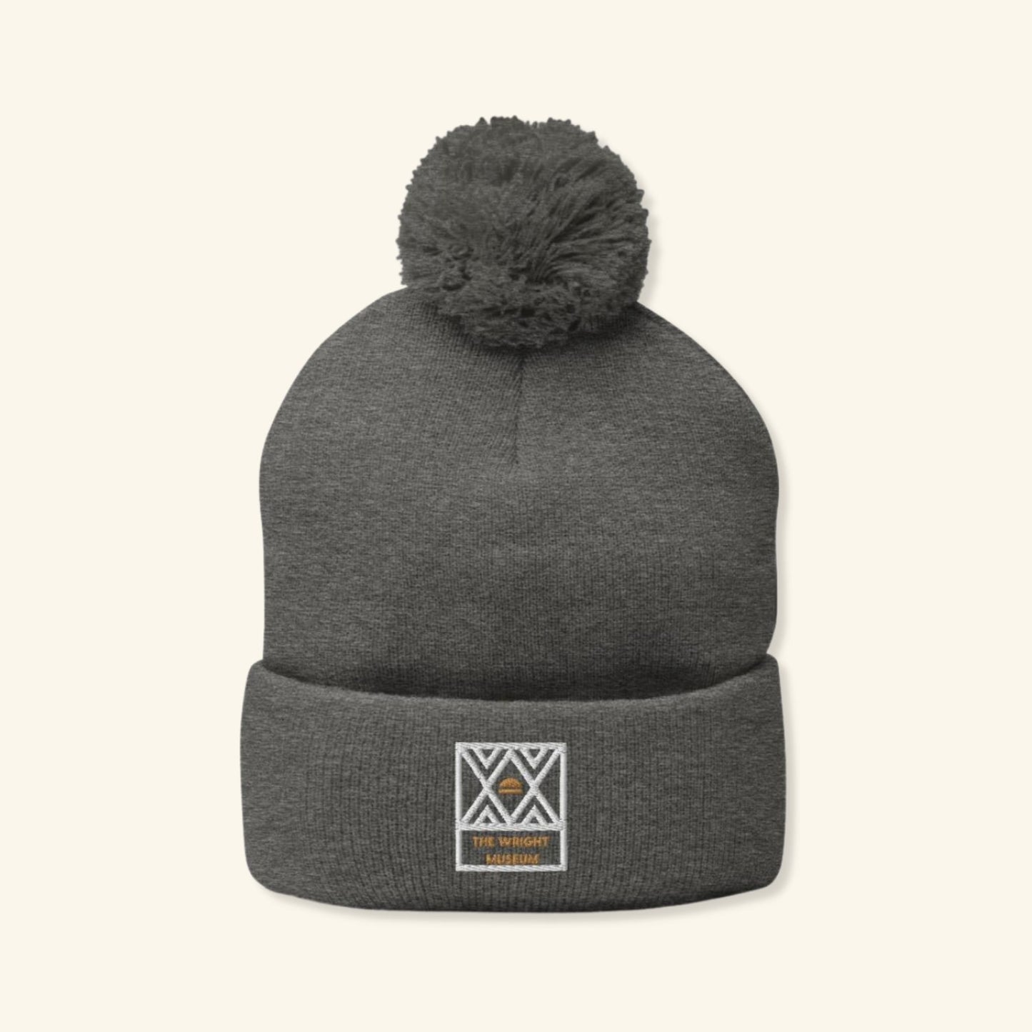 Wright Museum Pom-Pom Beanie