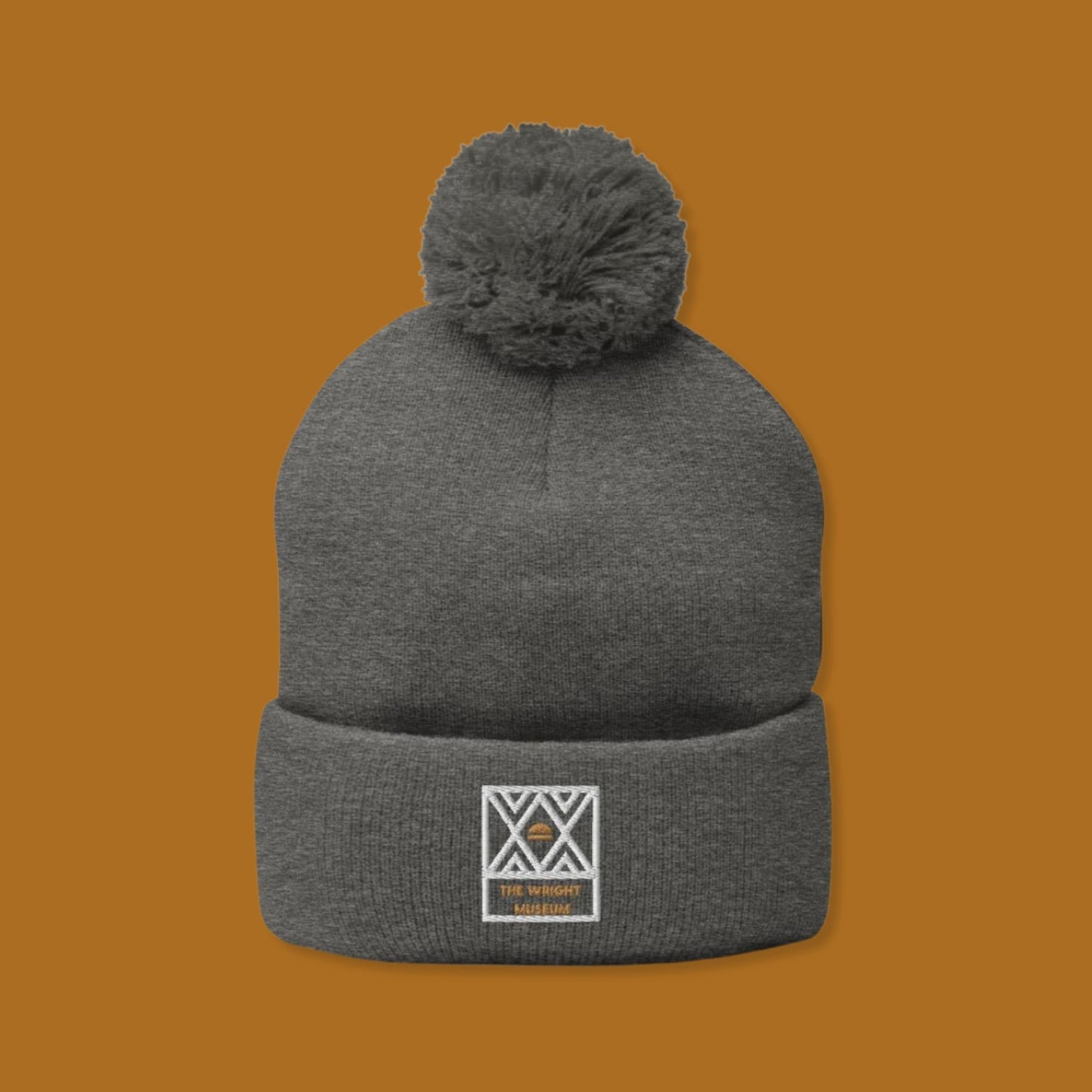 Wright Museum Pom-Pom Beanie
