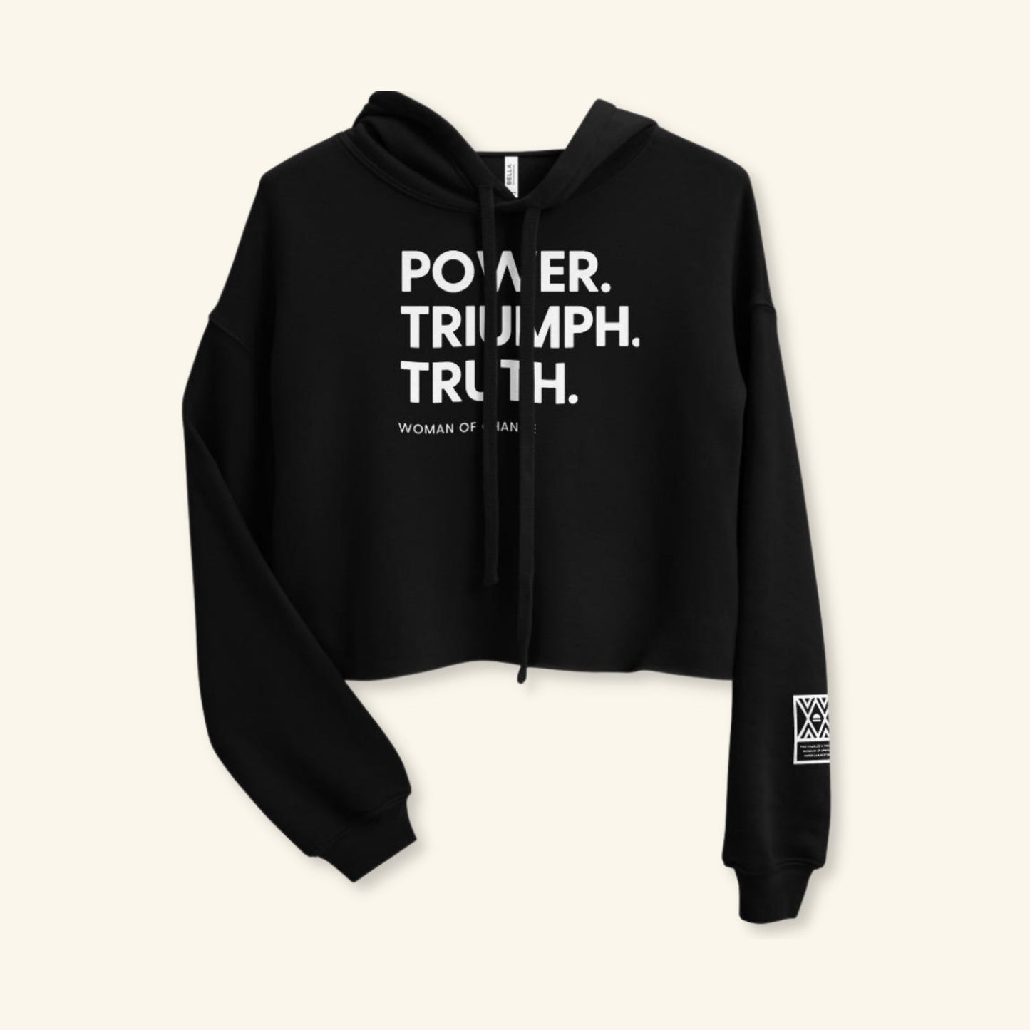 Woman of Change Cropped Hoodie