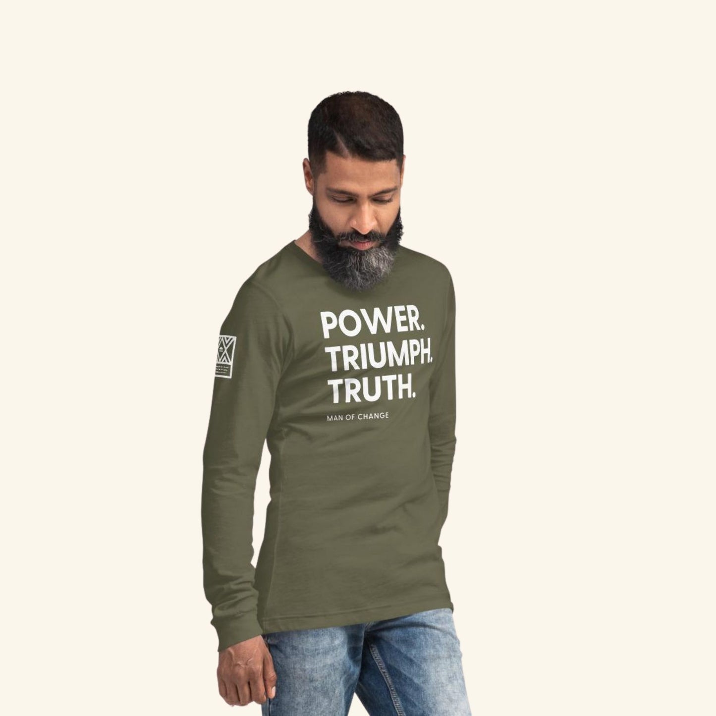 Man of Change Long Sleeve Tee