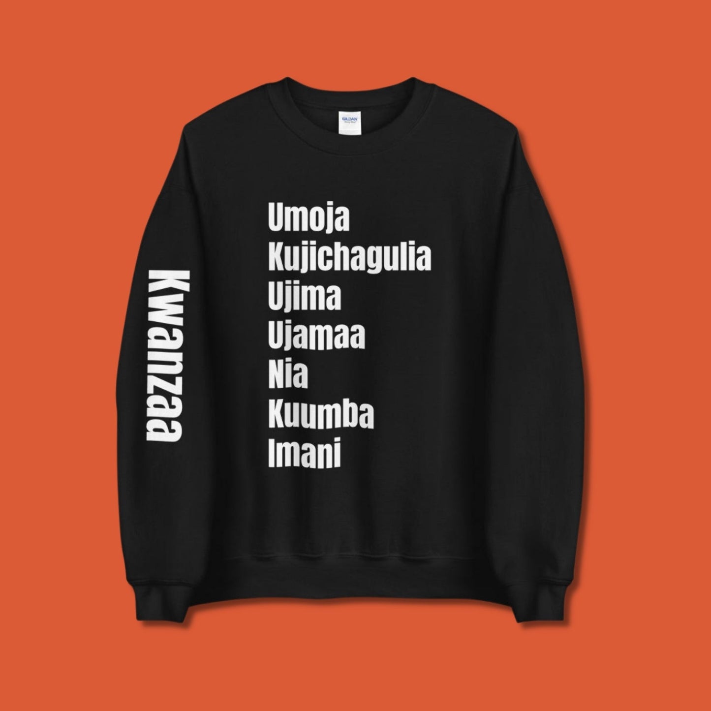 7 Principles Unisex Sweatshirt - Kwanzaa Sleeve