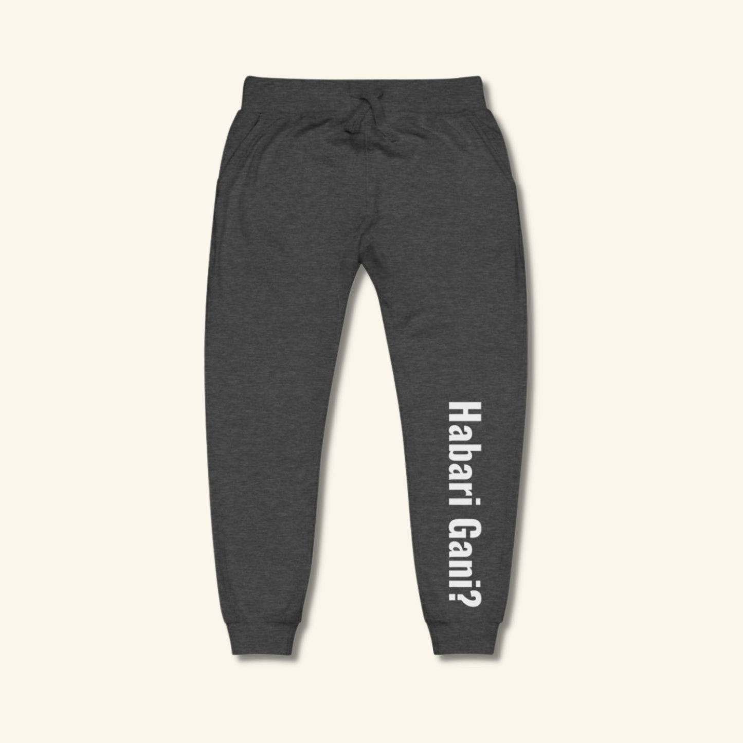 Habari Gani? Unisex fleece sweatpants