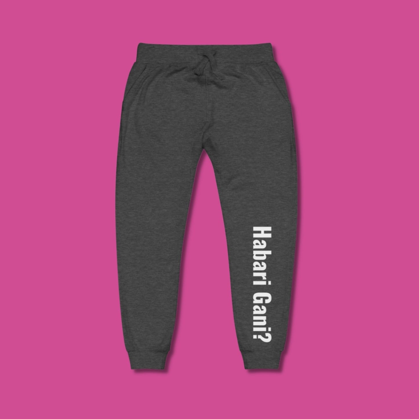 Habari Gani? Unisex fleece sweatpants