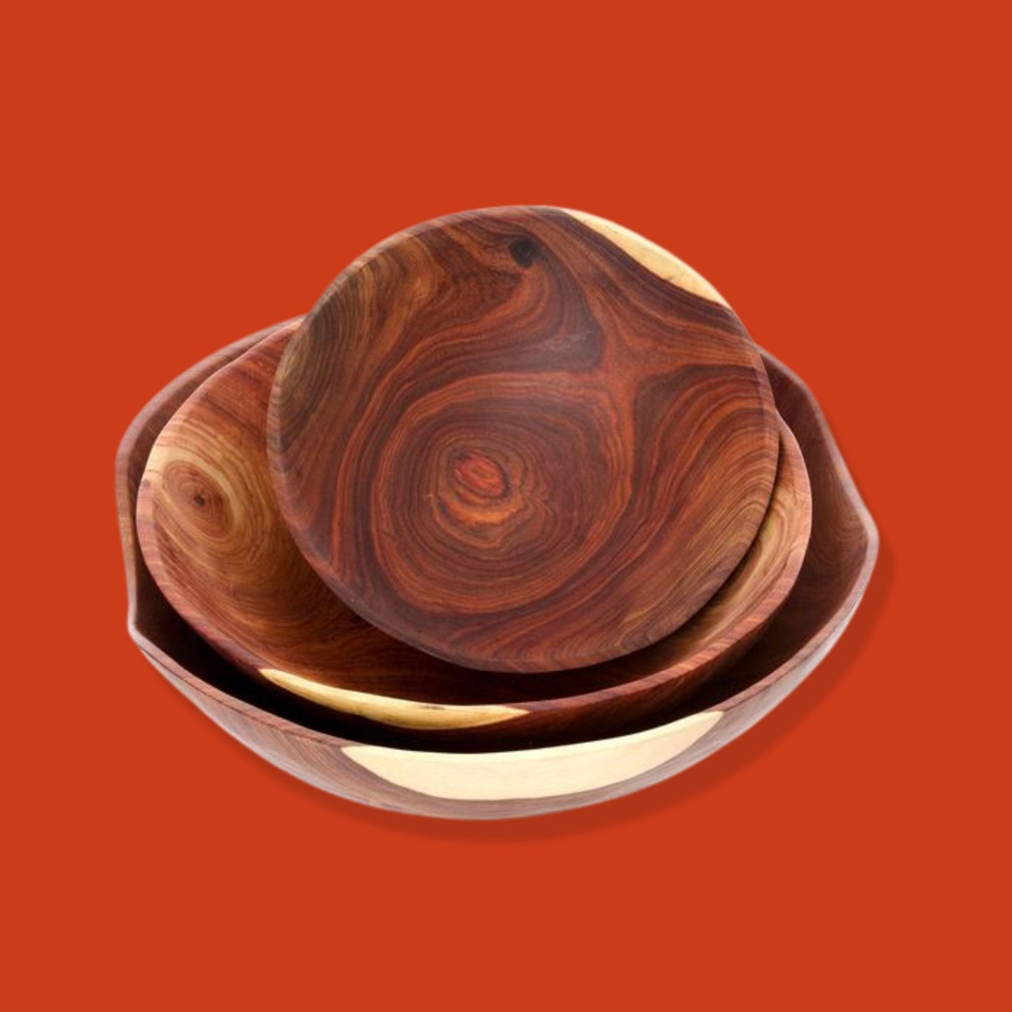 Teak Wood Salad Bowls from Zambia