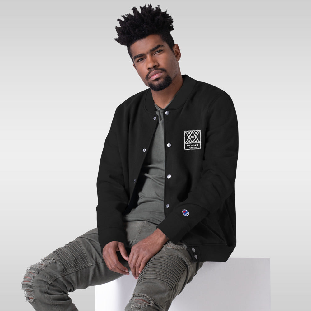 Wright Museum Embroidered Champion Bomber Jacket