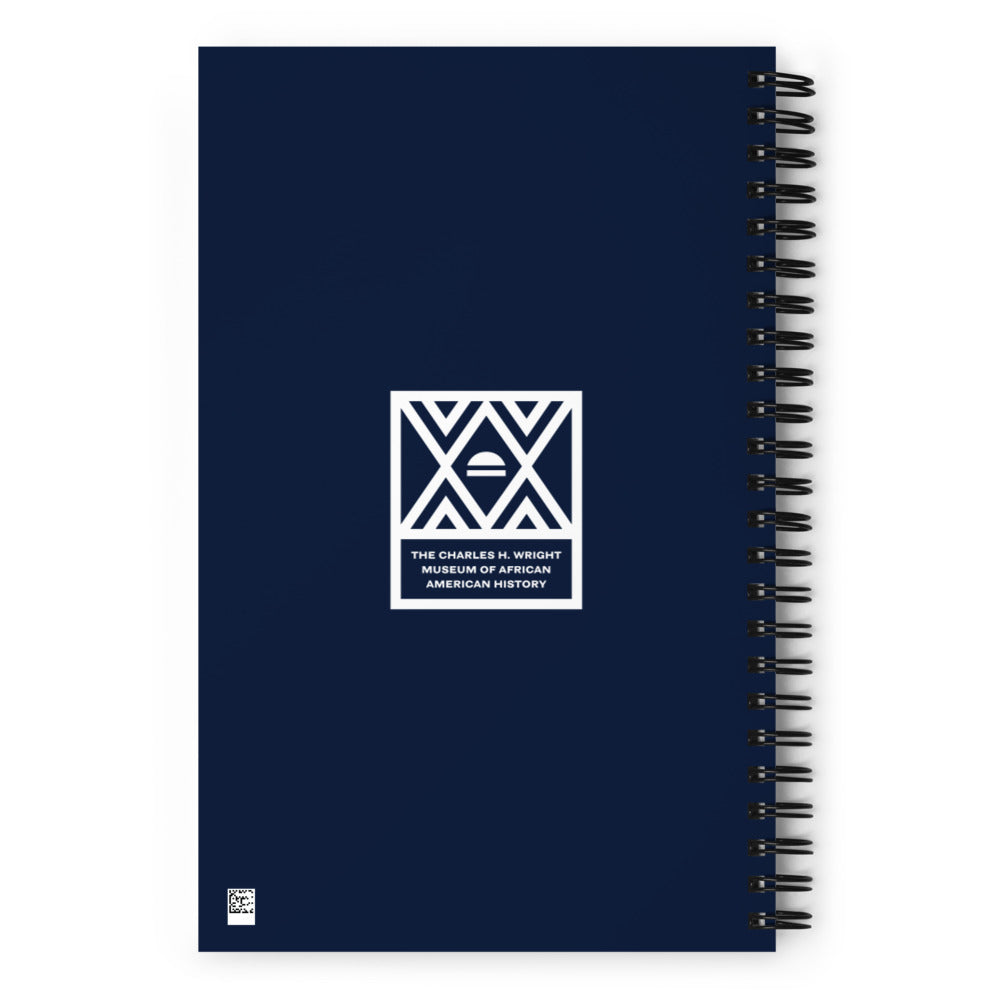 Power. Triumph. Truth. Spiral notebook