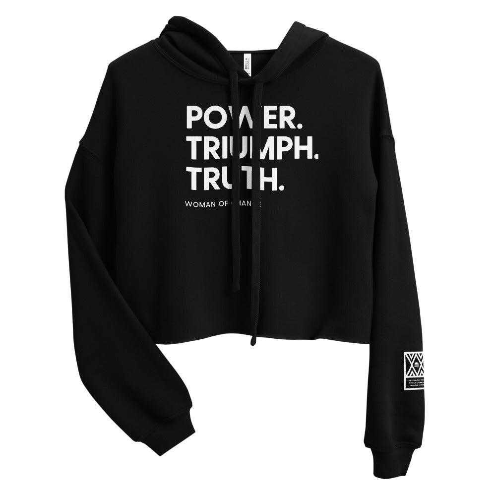 Woman of Change Cropped Hoodie