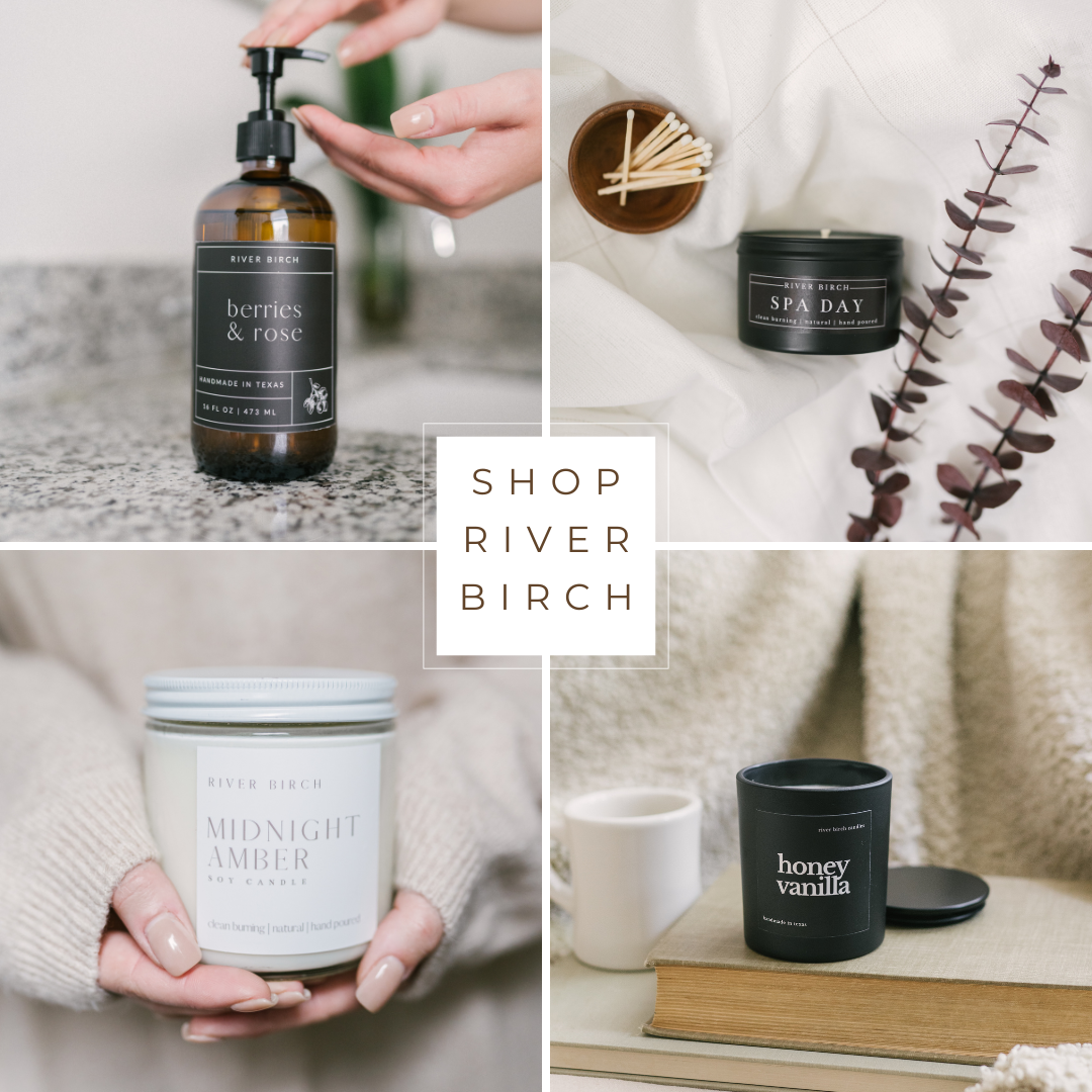 River Birch Candles - Tobacco Sandalwood   - 4 oz Amber Glass Room + Linen Spray