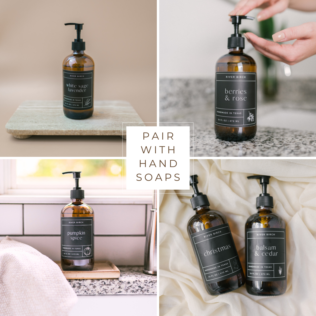 White Sage Lavender - 4 oz Amber Glass Room + Linen Spray