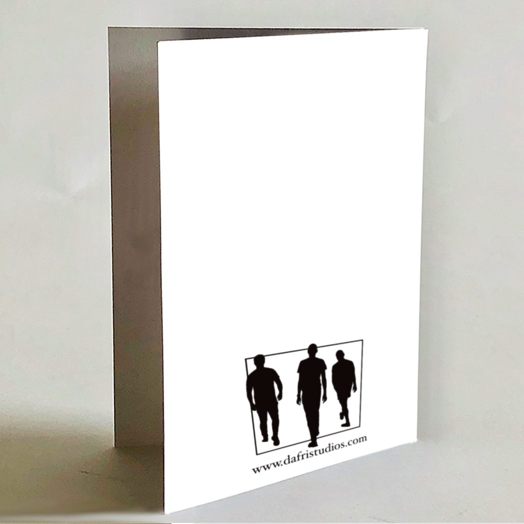 Dafri Studios - The Gardener Greeting Card