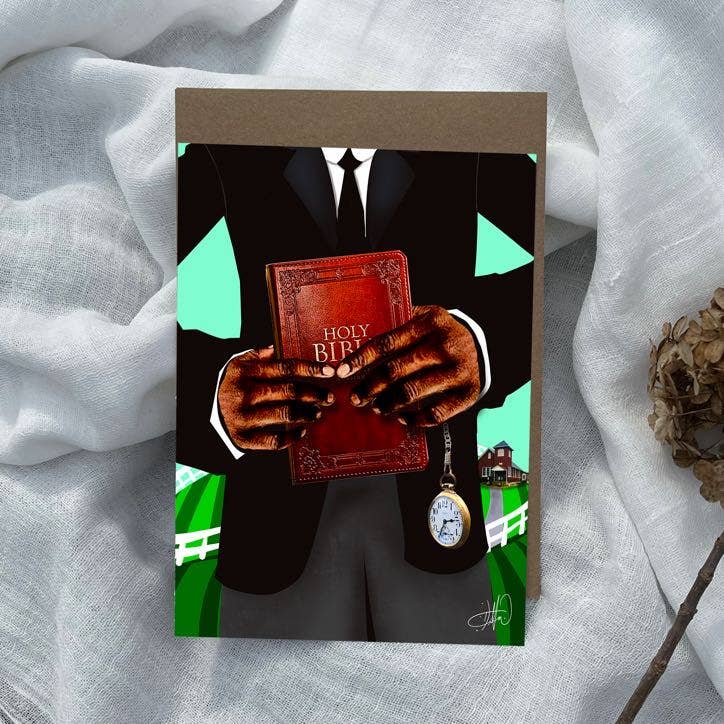 Dafri Studios - My Weapon Greeting Card