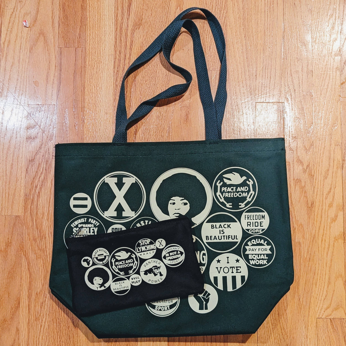 Tote Bag - Power Button (Hunter Green)*